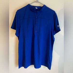 Under Armour Men's Royal Blue Polo Shirt